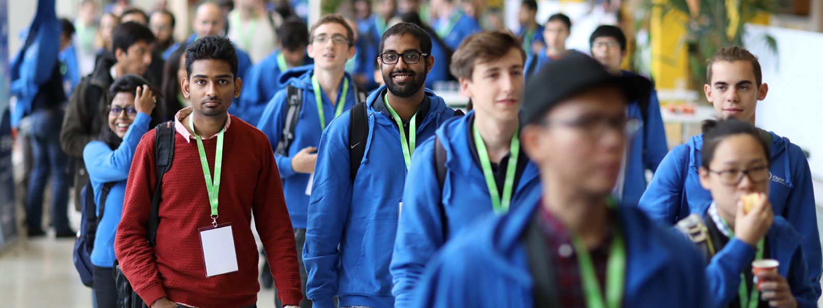 persone a un evento EIT Digital