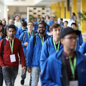 persone a un evento EIT Digital