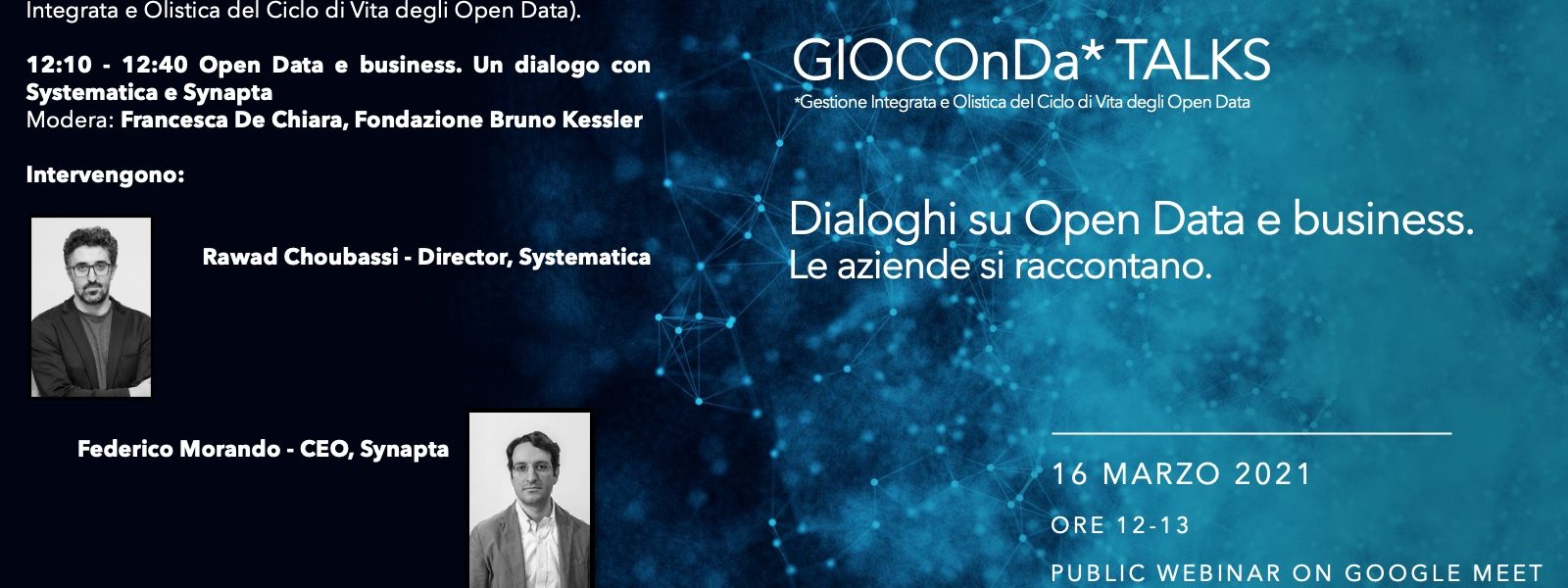GIOCOnDA TALKS Flyer 2021 16 Marzo 2021