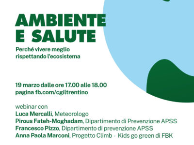 volantino ambiente e salute