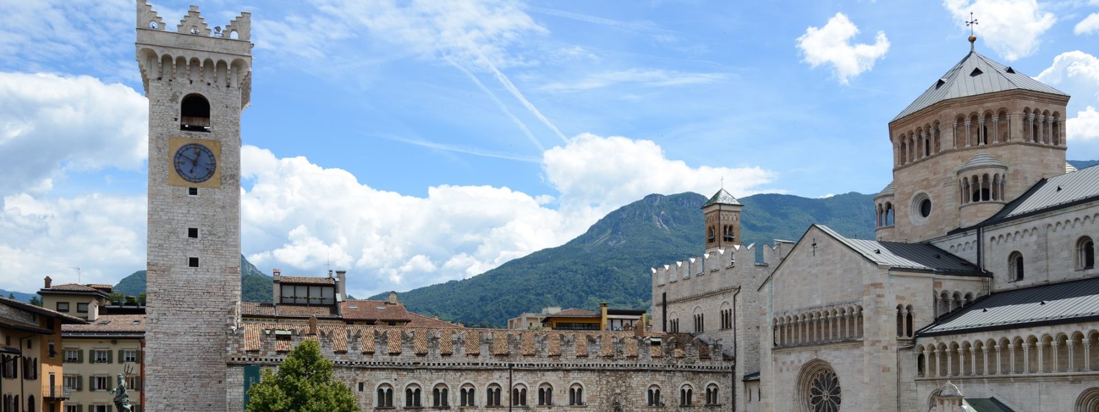 AdobeStock_86404978_Trento Piazza Duomo and the Torre Civica