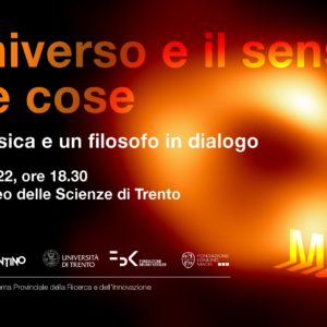 Locandina evento L'universo e il senso delle cose