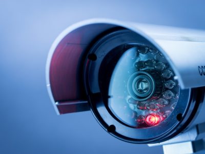 AdobeStock_86090219_Security CCTV camera in office building