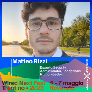 Matteo Rizzi FBK_Wired next fest trentino 2023