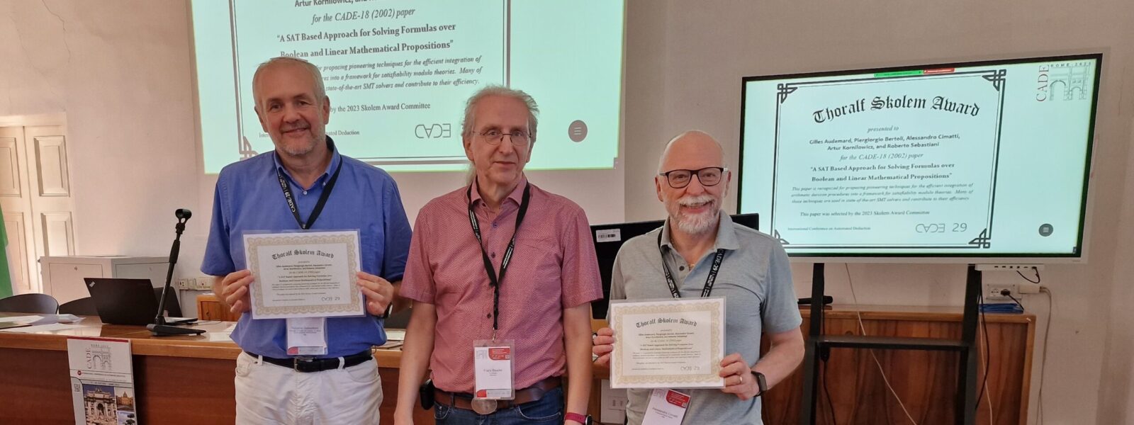 Solem Award Cimatti