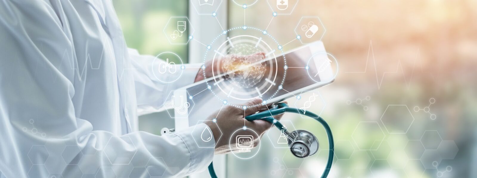 AdobeStock_408778776_Medical tech science, innovative iot global healthcare ai techno