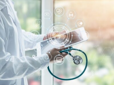 AdobeStock_408778776_Medical tech science, innovative iot global healthcare ai techno