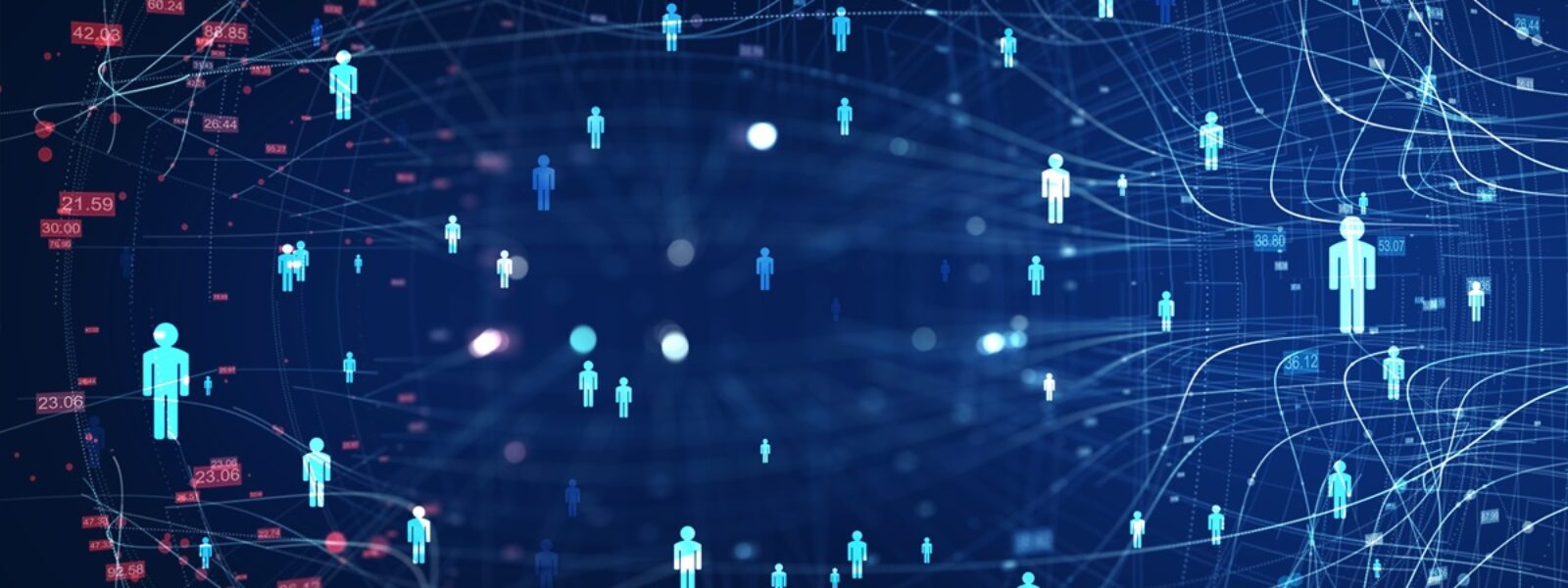 adobestock-273343405_Social network virtual screen background