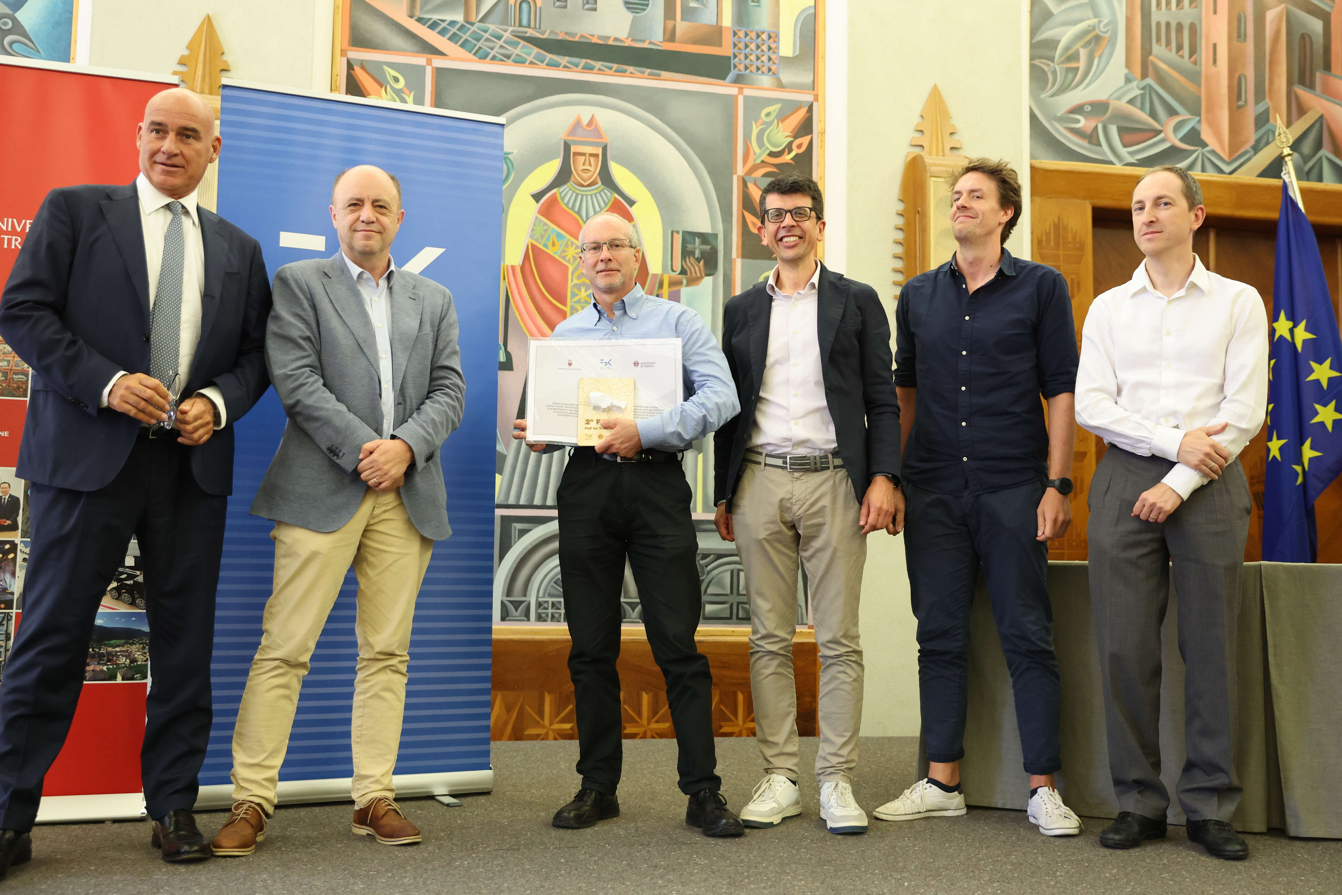 Premiazione POC (Prova di concetto) in Trentino © Teyssot / UniTrento